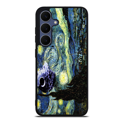 Skellington on a Starry Night Samsung Galaxy S25 FE Case