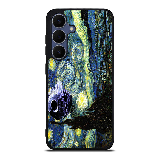 Skellington on a Starry Night Samsung Galaxy S25 FE Case