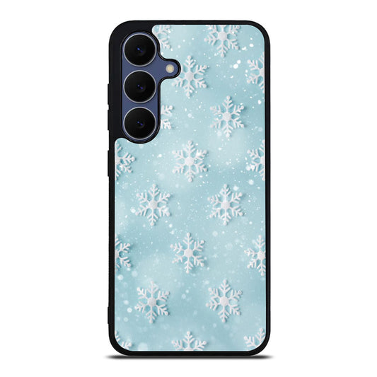 Snowflakes Pattern Samsung Galaxy S25 FE Case