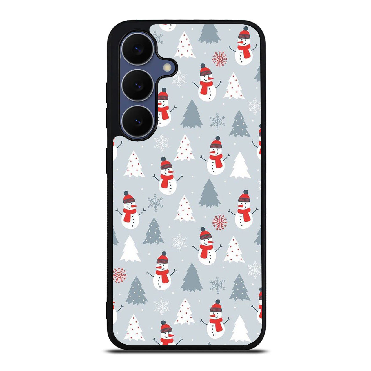Snowmans Pattern Samsung Galaxy S25 FE Case