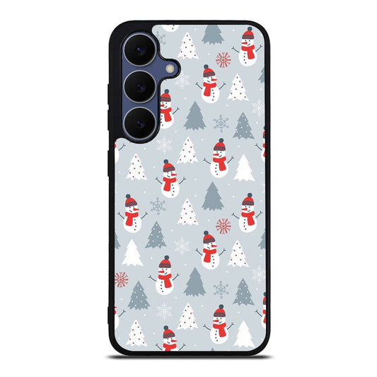 Snowmans Pattern Samsung Galaxy S25 FE Case