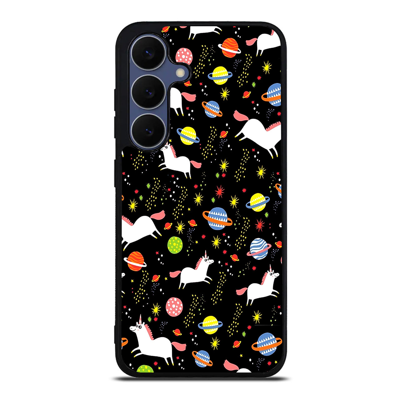 Space Unicorn Pattern Samsung Galaxy S25 FE Case