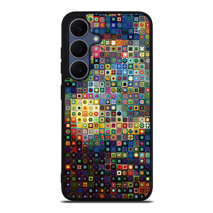 Starry Night Tiles Samsung Galaxy S25 FE Case