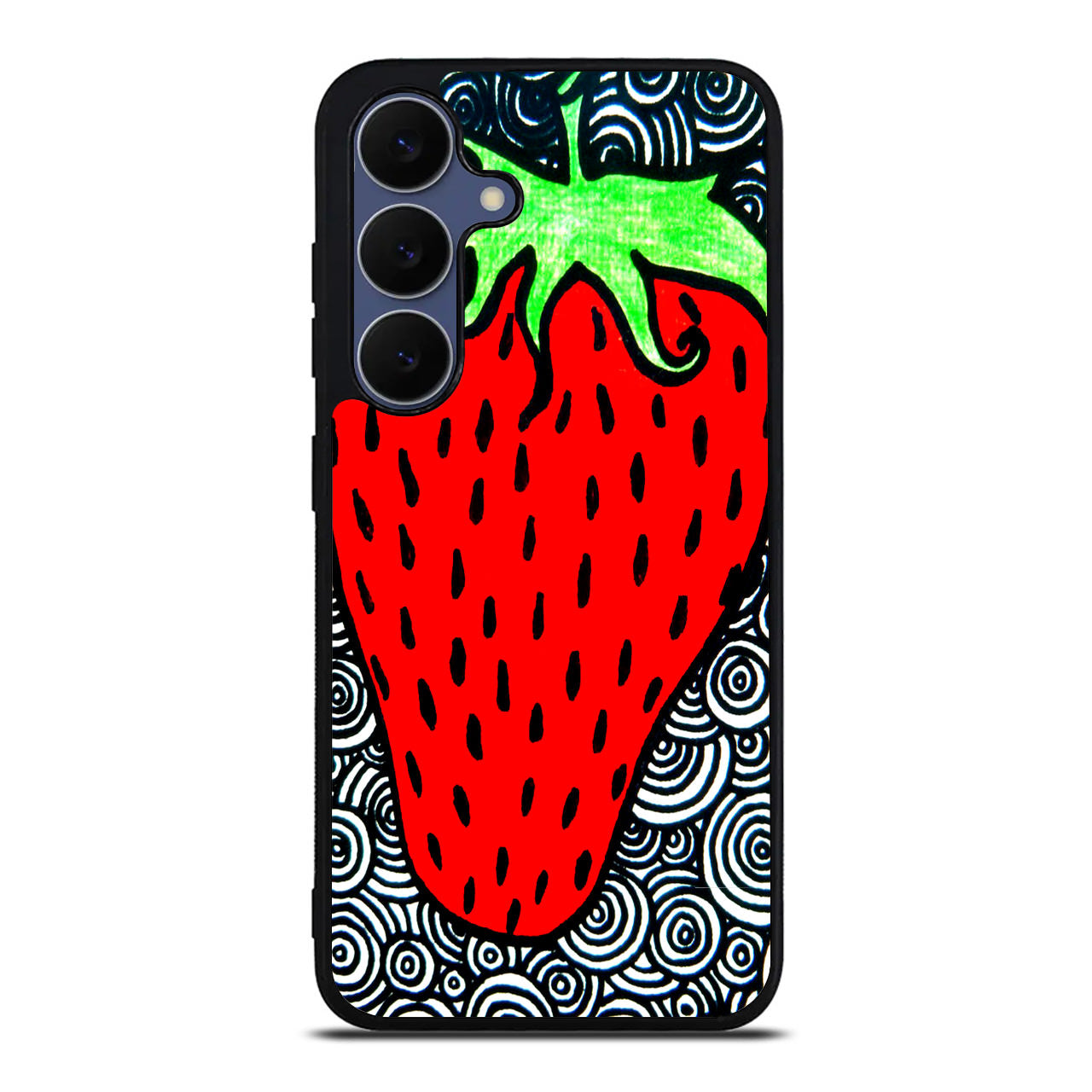 Strawberry Fields Forever Samsung Galaxy S25 FE Case
