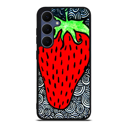 Strawberry Fields Forever Samsung Galaxy S25 FE Case