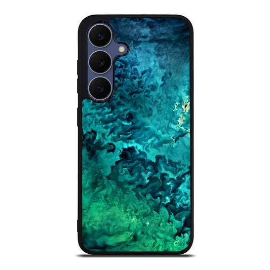 Swirls In The Yellow Sea Samsung Galaxy S25 FE Case