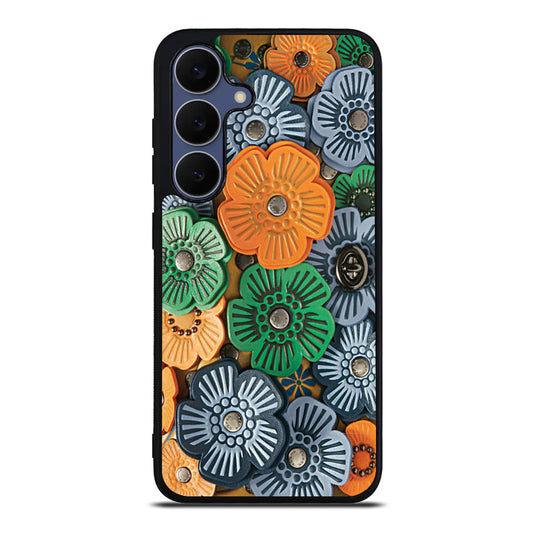 Tea Rose Applique Samsung Galaxy S25 FE Case