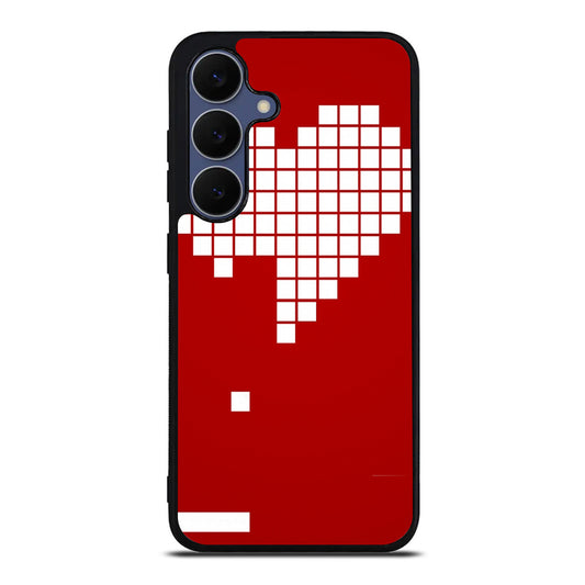 Tetris Heart Samsung Galaxy S25 FE Case