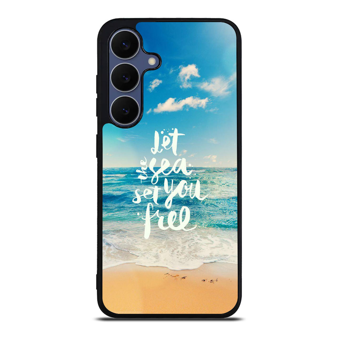 The Sea Set You Free Samsung Galaxy S25 FE Case