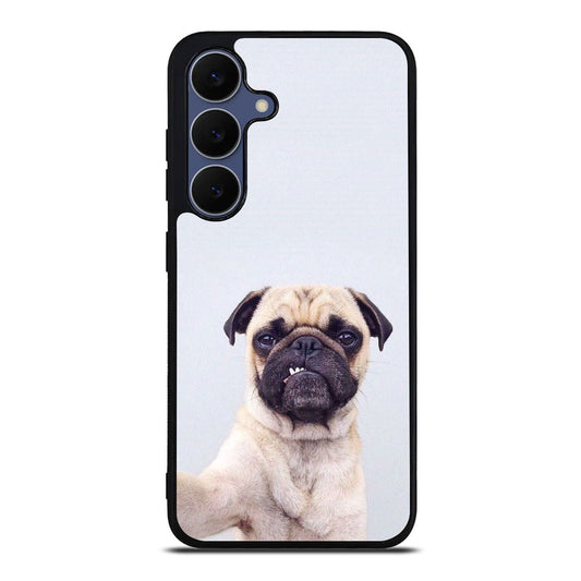The Selfie Pug Samsung Galaxy S25 FE Case