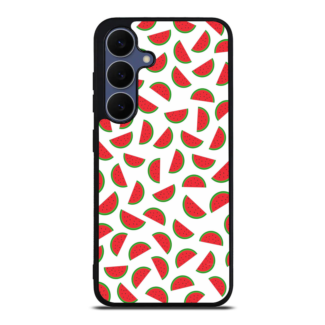 Watermelon Fruit Pattern White Samsung Galaxy S25 FE Case