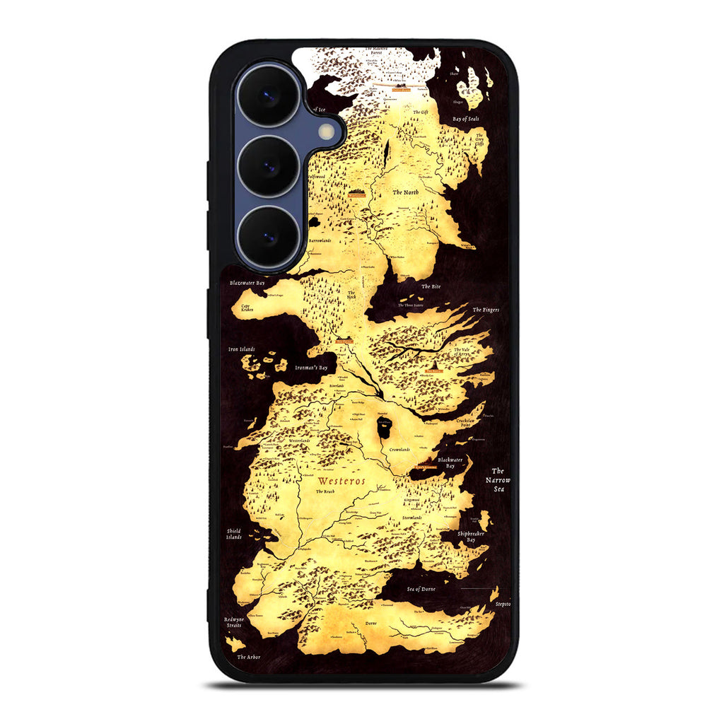 Westeros Map Samsung Galaxy S25 FE Case