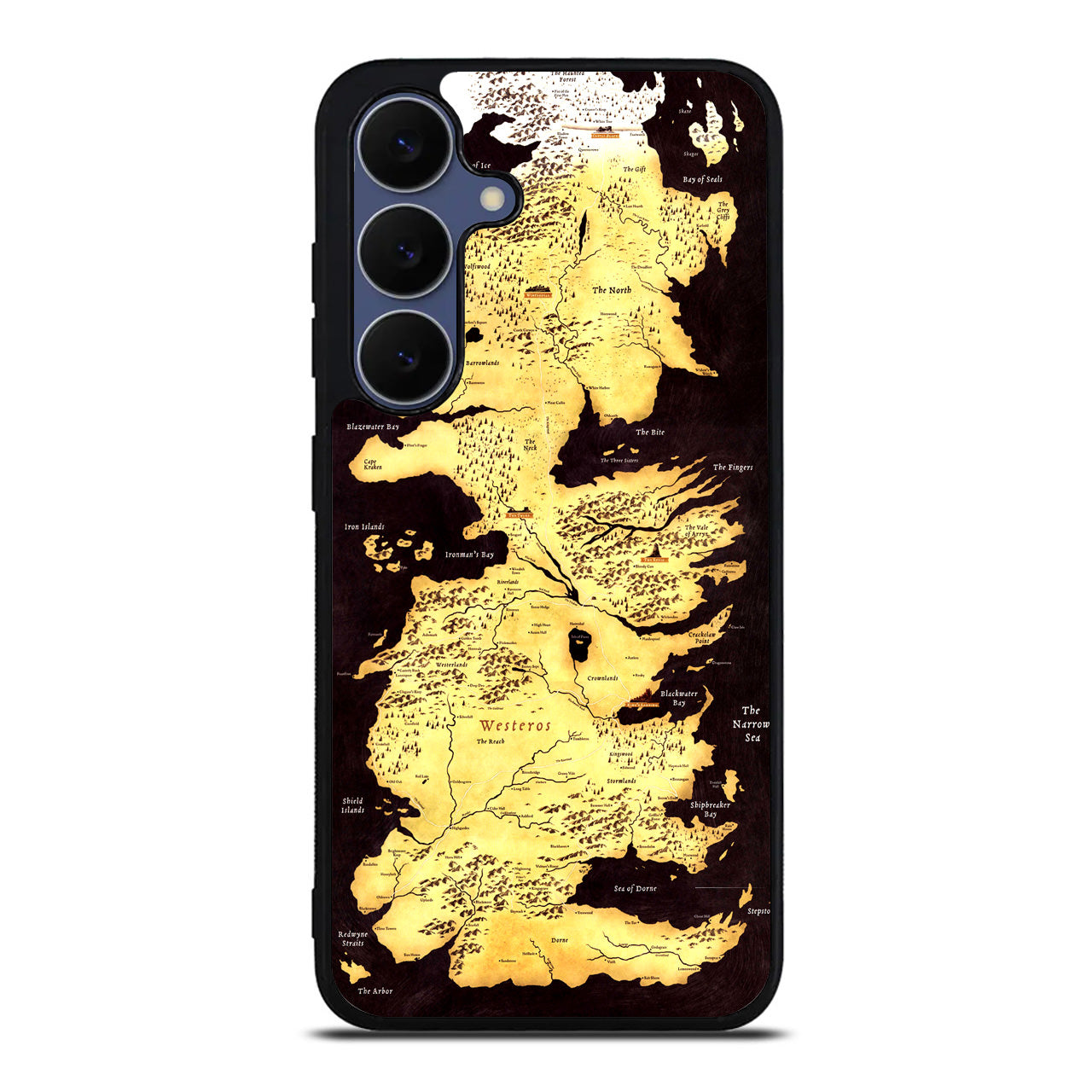 Westeros Map Samsung Galaxy S25 FE Case