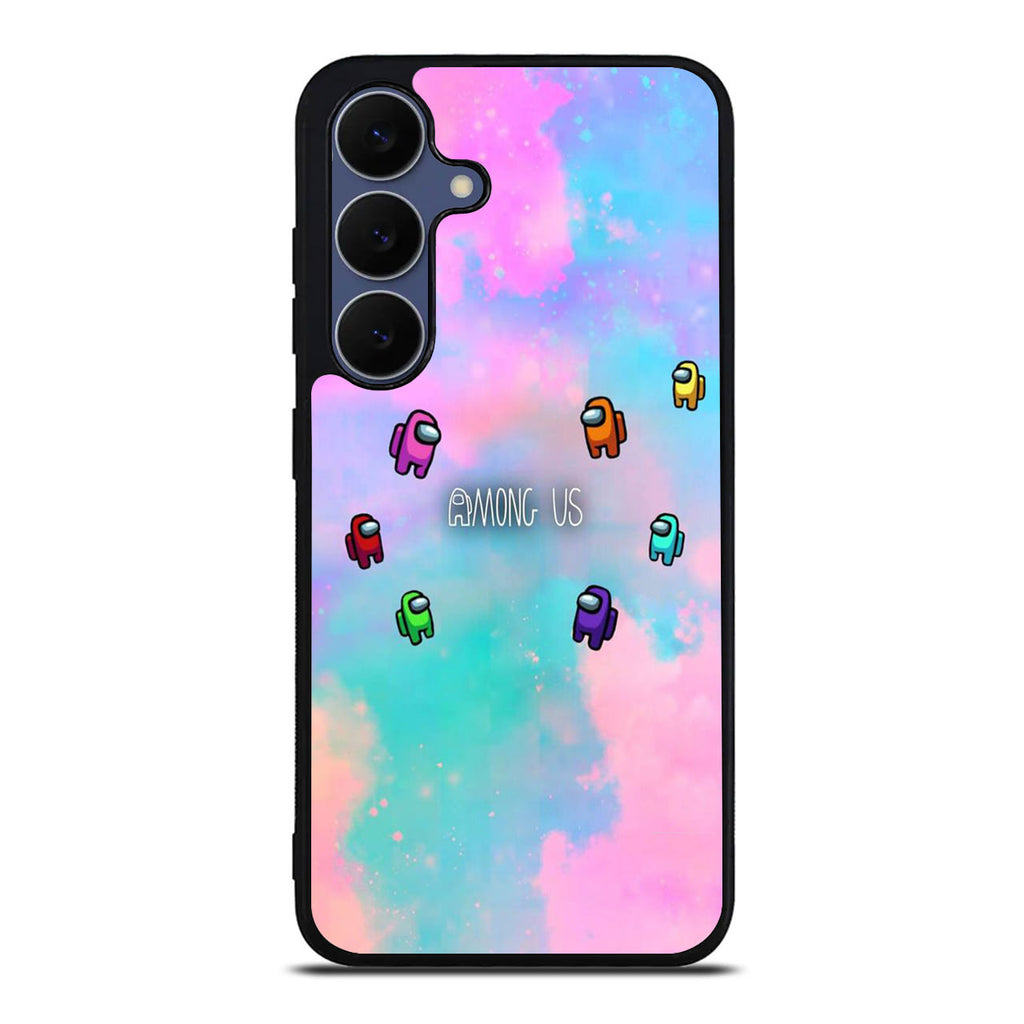Among Us Colorful Samsung Galaxy S25 FE Case