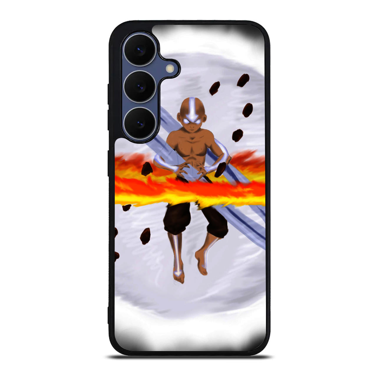 Avatar Aang Controls Four Elements Samsung Galaxy S25 FE Case