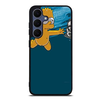 Bart Swimming For Money Samsung Galaxy S25 FE Case