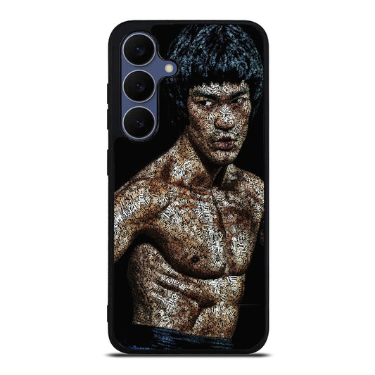 Bruce Lee Typograph Samsung Galaxy S25 FE Case
