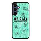 BTS Army Signature Samsung Galaxy S25 FE Case