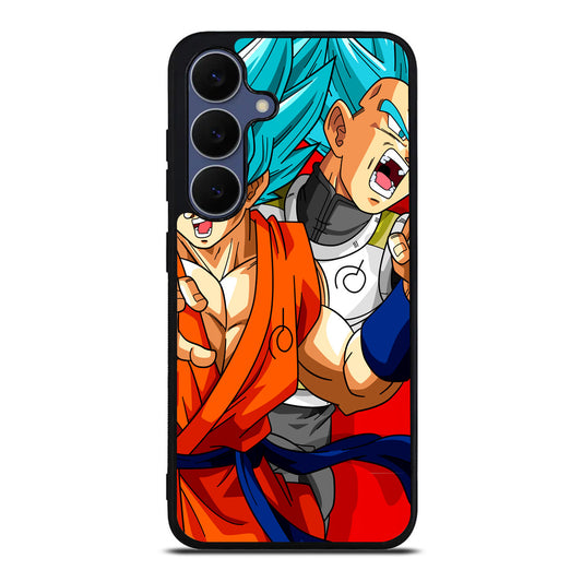 Dragon Ball Super SSGSS Goku And Vegeta Samsung Galaxy S25 FE Case