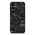 Fix You Lyrics Samsung Galaxy S25 FE Case