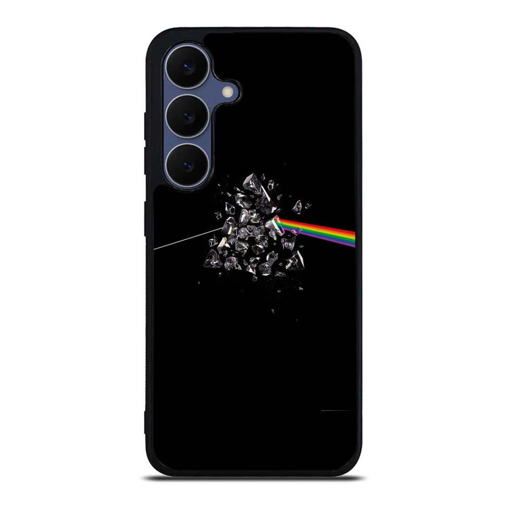 Glass Broken Light Refraction Samsung Galaxy S25 FE Case