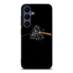 Glass Broken Light Refraction Samsung Galaxy S25 FE Case