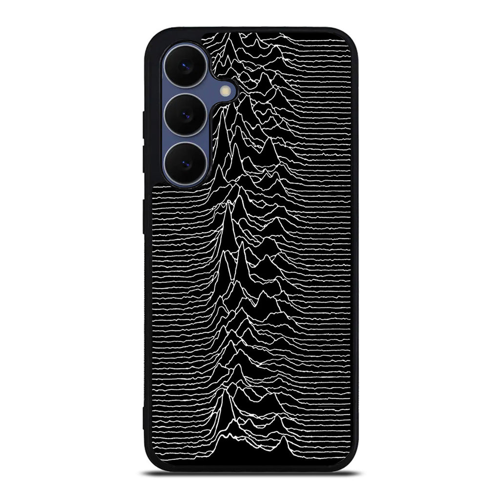 Joy Division Unknown Pleasures Samsung Galaxy S25 FE Case