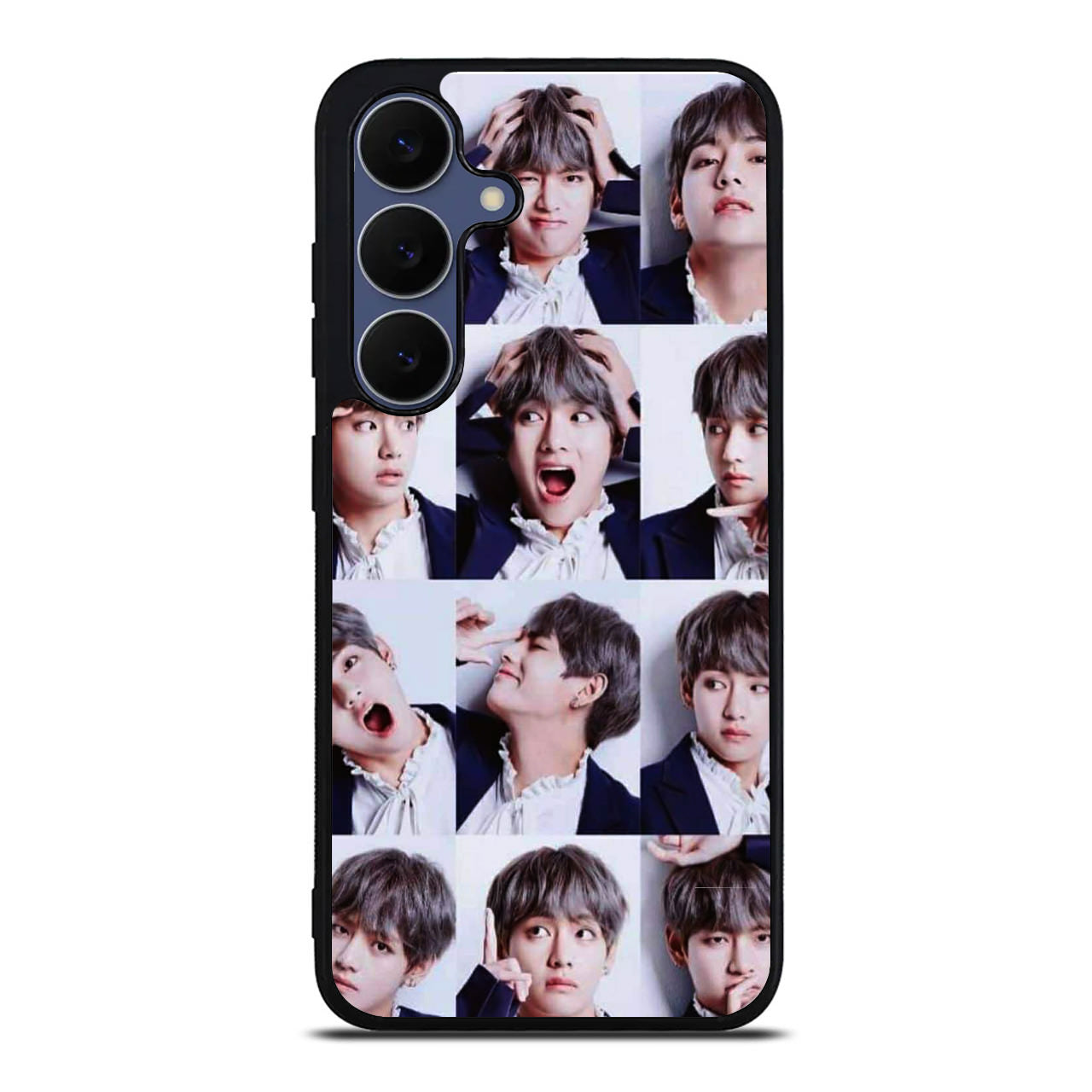 Kim Tae-hyung Collage Samsung Galaxy S25 FE Case