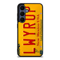 LWYRUP License Plate Samsung Galaxy S25 FE Case