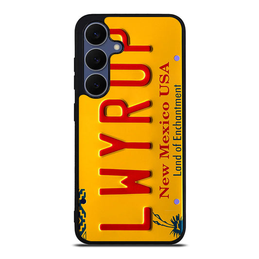 LWYRUP License Plate Samsung Galaxy S25 FE Case