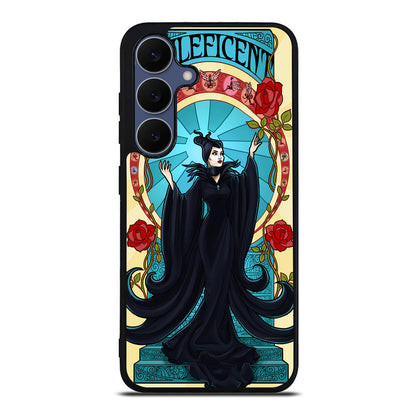 Maleficent With Flower Samsung Galaxy S25 FE Case