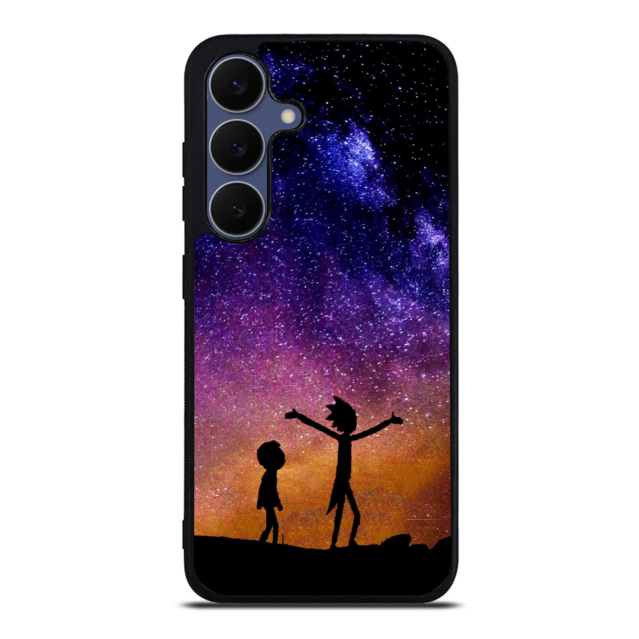 Morty Space Nebula Samsung Galaxy S25 FE Case
