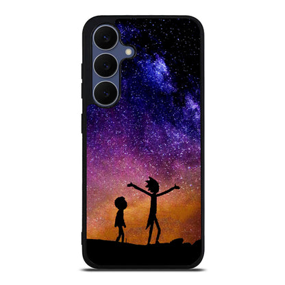 Morty Space Nebula Samsung Galaxy S25 FE Case