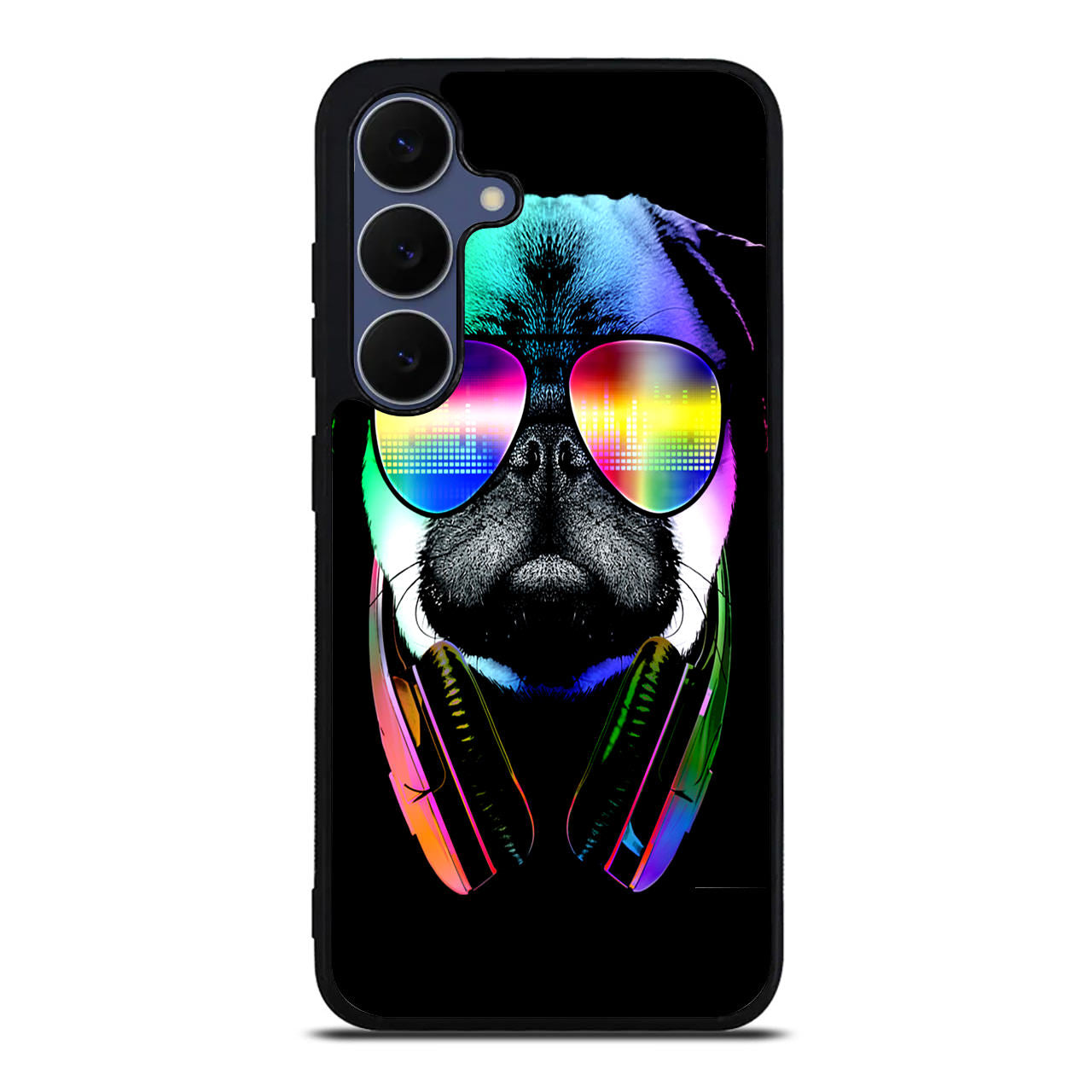 Music Lover Pug V Samsung Galaxy S25 FE Case