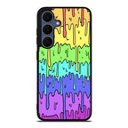 Pastel Kawaii Melting Rainbow Samsung Galaxy S25 FE Case