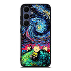 Peanuts At Starry Night Samsung Galaxy S25 FE Case