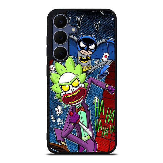 Rick And Morty Bat And Joker Clown Samsung Galaxy S25 FE Case