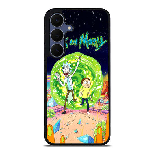 Rick And Morty Portal Gun Samsung Galaxy S25 FE Case