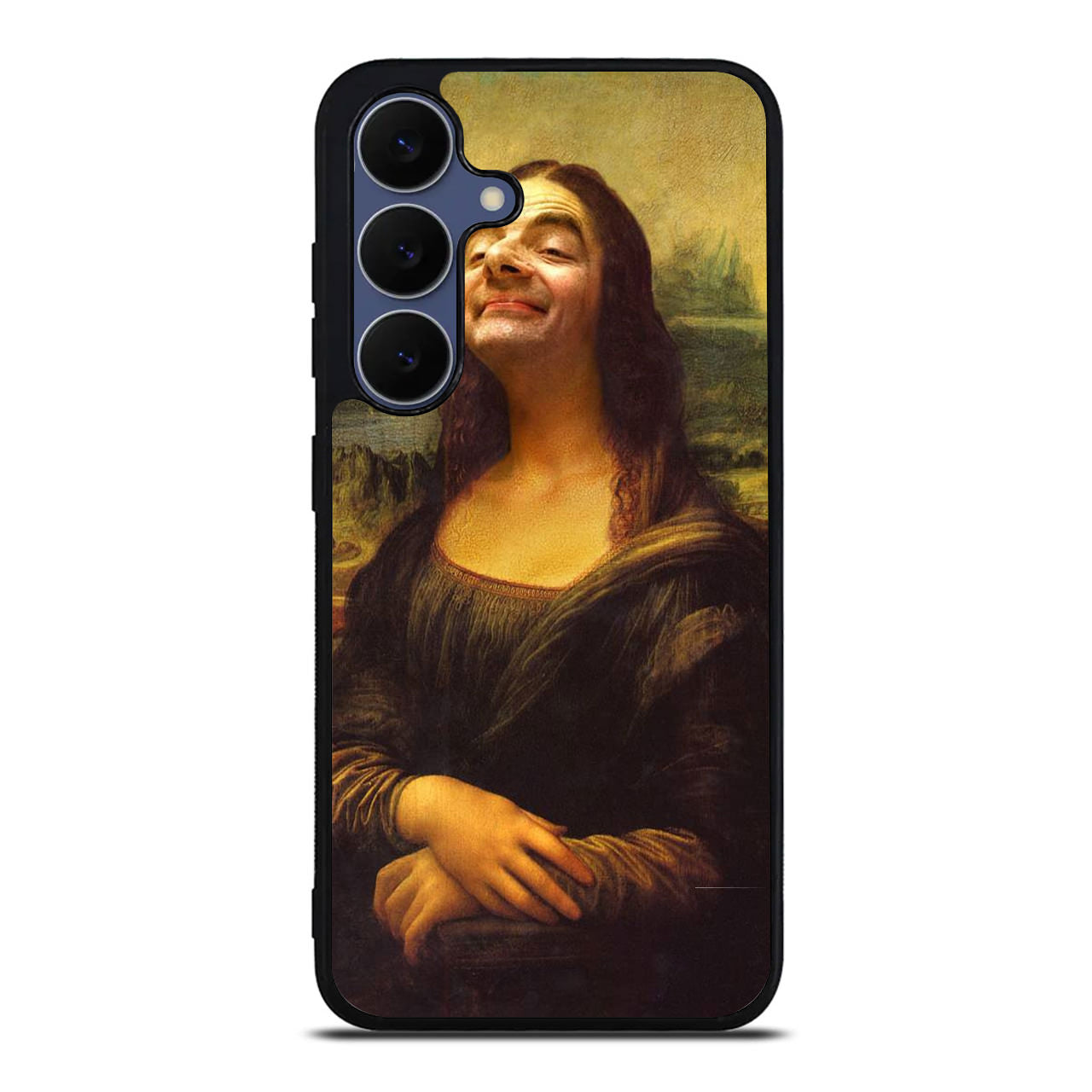 Rowan Atkinson Monalisa Funny Samsung Galaxy S25 FE Case