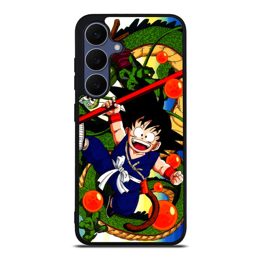 Shenlong And Little Goku Dragon Ball Samsung Galaxy S25 FE Case