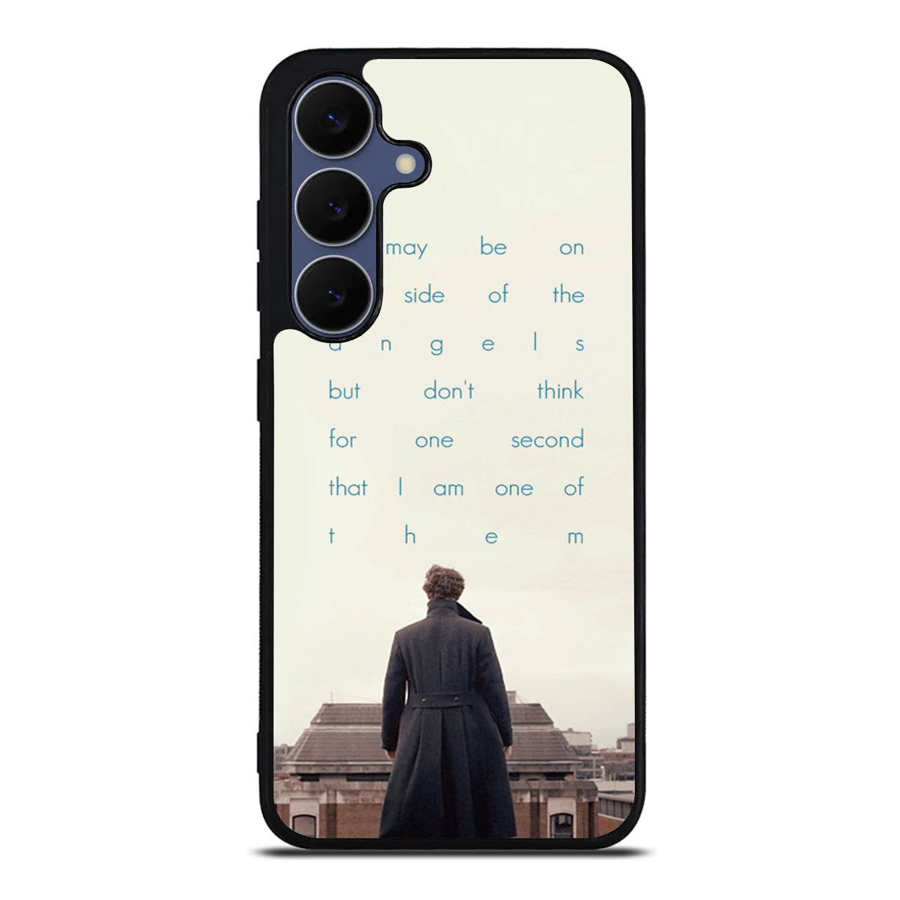 Sherlock Holmes Quote Samsung Galaxy S25 FE Case