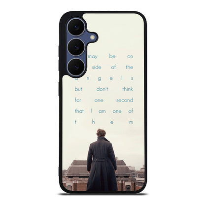 Sherlock Holmes Quote Samsung Galaxy S25 FE Case