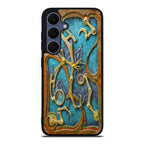 Steampunk Book Cover Samsung Galaxy S25 FE Case