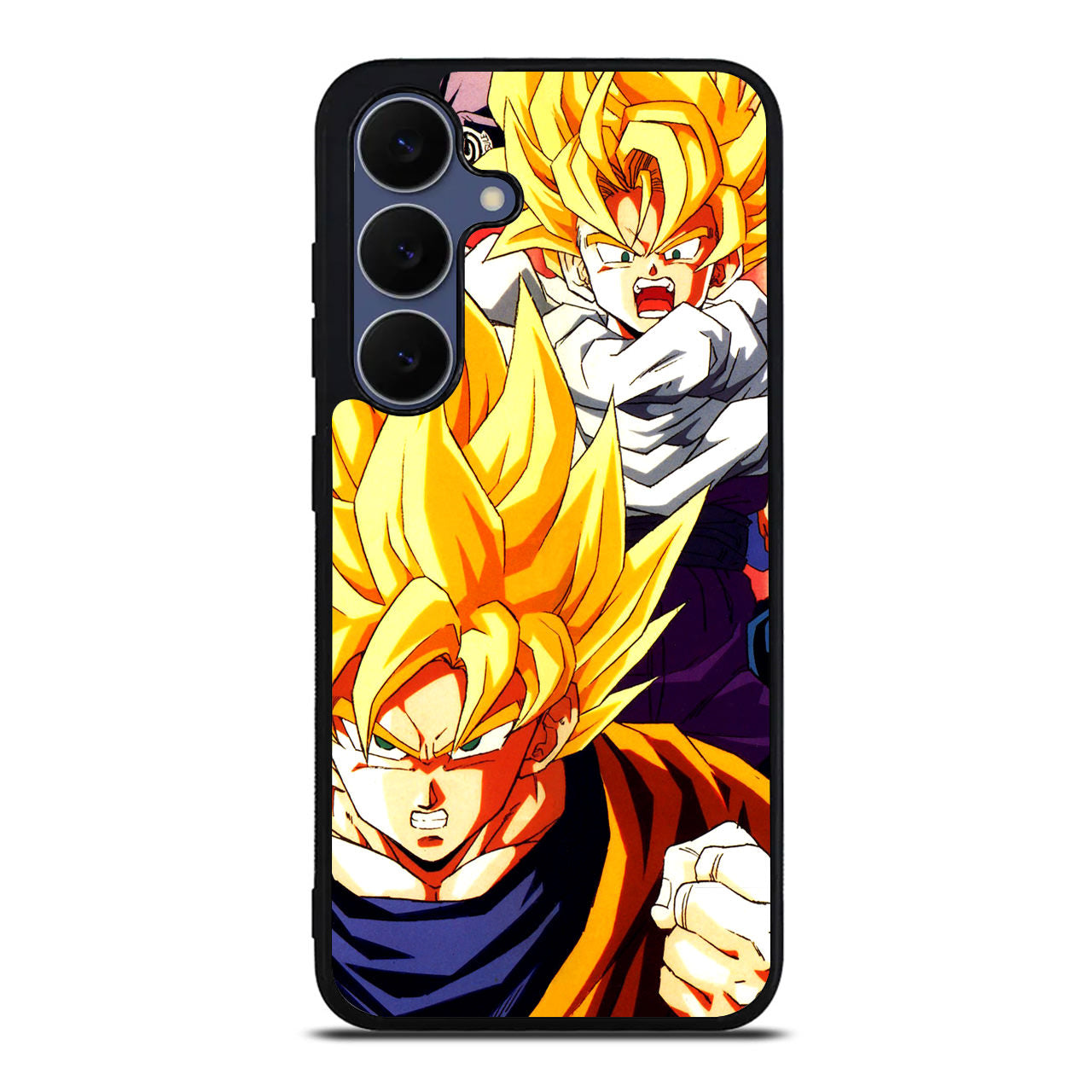 Super Saiyan Goku And Gohan Samsung Galaxy S25 FE Case