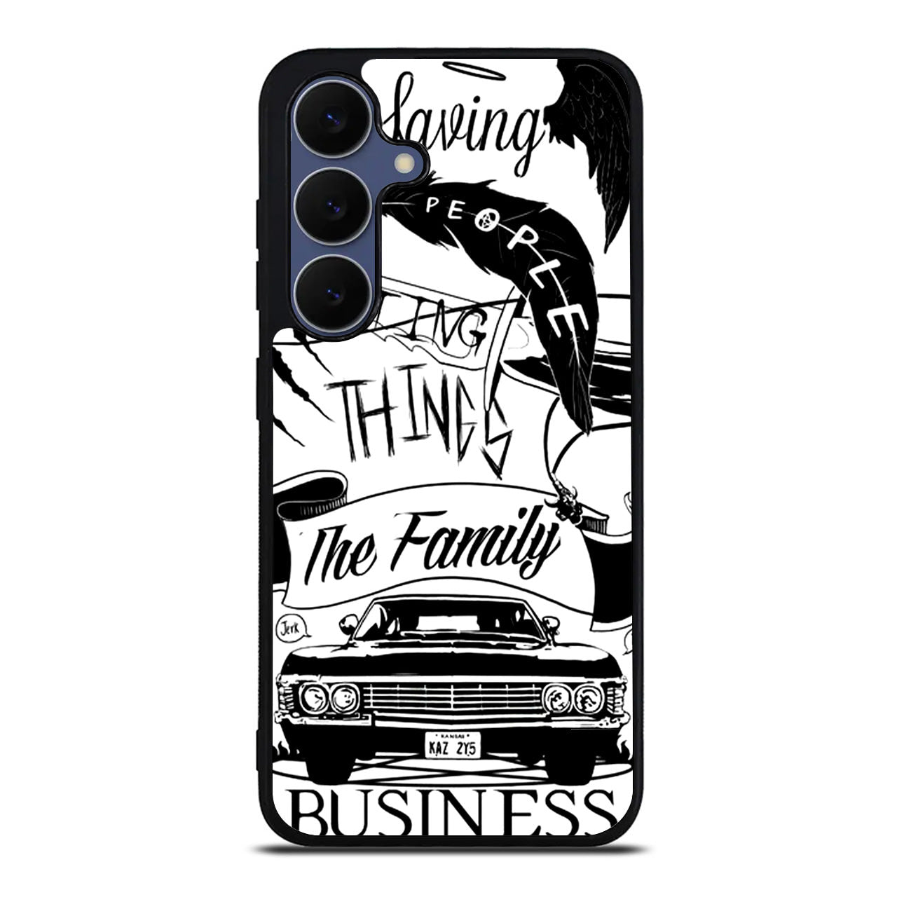 Supernatural Family Business Saving People Samsung Galaxy S25 FE Case