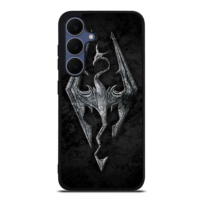 The Elder Scrolls V Skyrim Logo Samsung Galaxy S25 FE Case