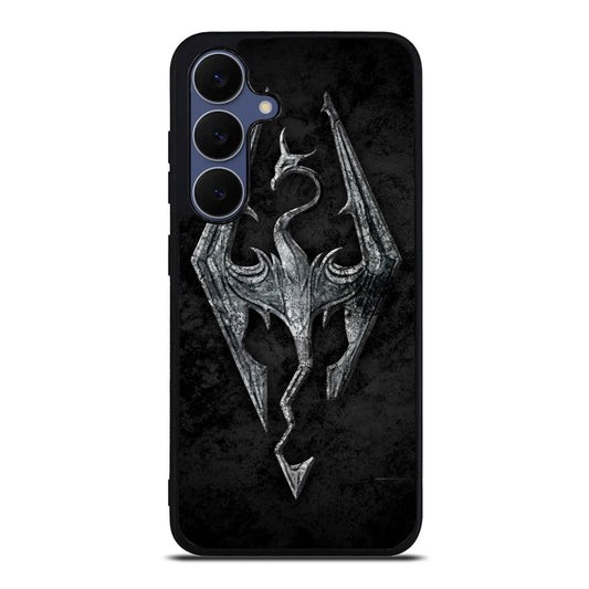 The Elder Scrolls V Skyrim Logo Samsung Galaxy S25 FE Case