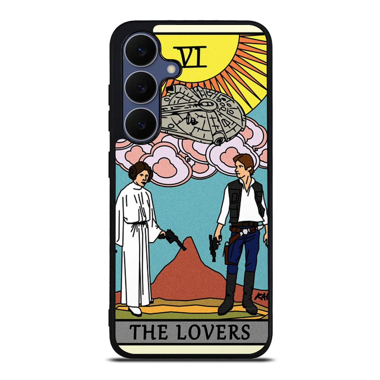 The Lovers Tarot Card Samsung Galaxy S25 FE Case