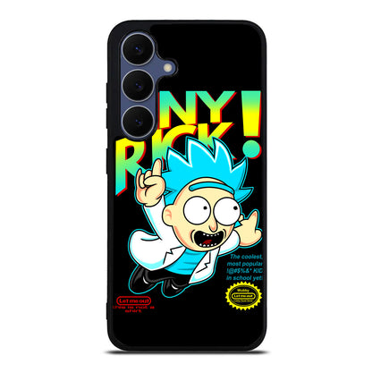 Tiny Rick Let Me Out Samsung Galaxy S25 FE Case