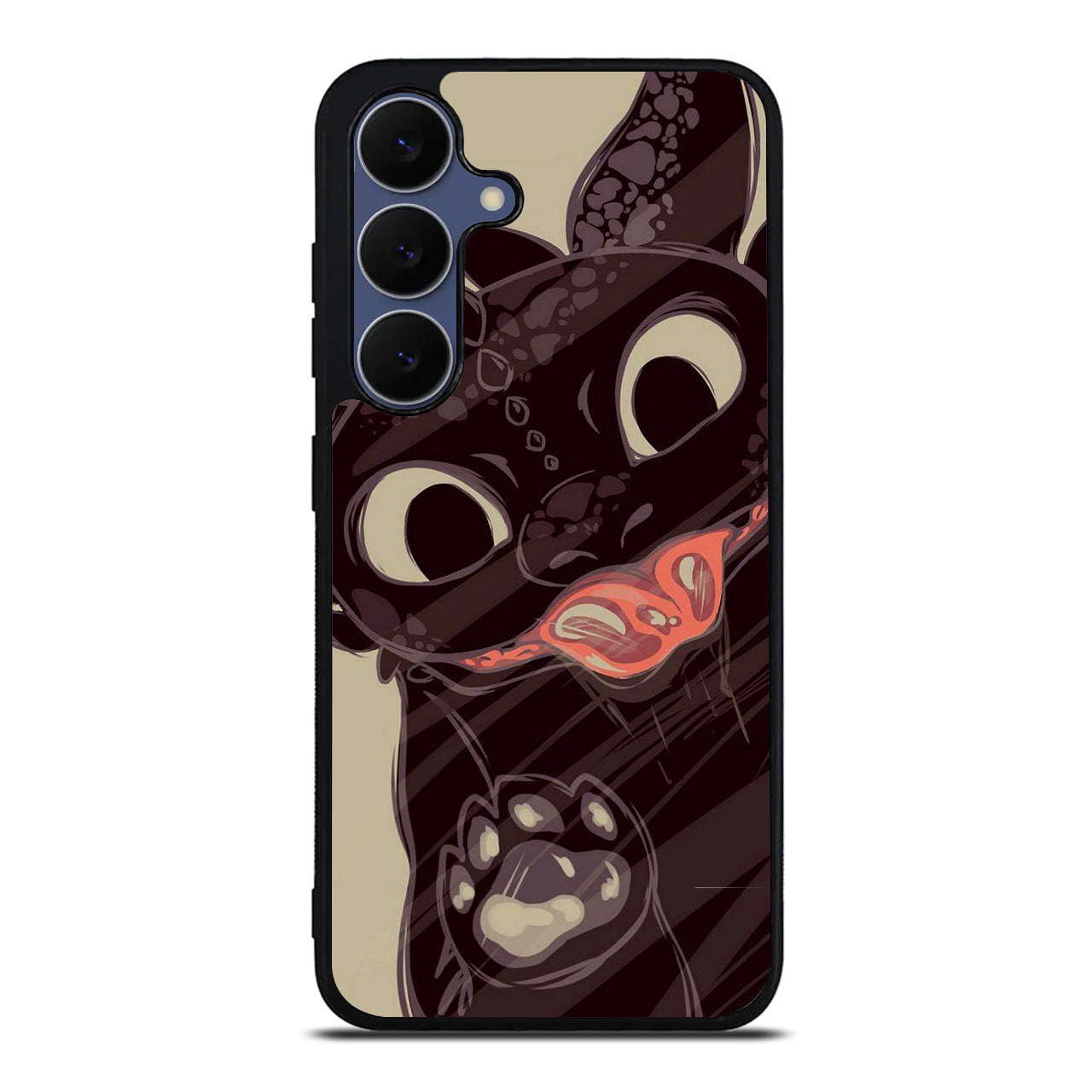 Toothless Dragon Art Samsung Galaxy S25 FE Case